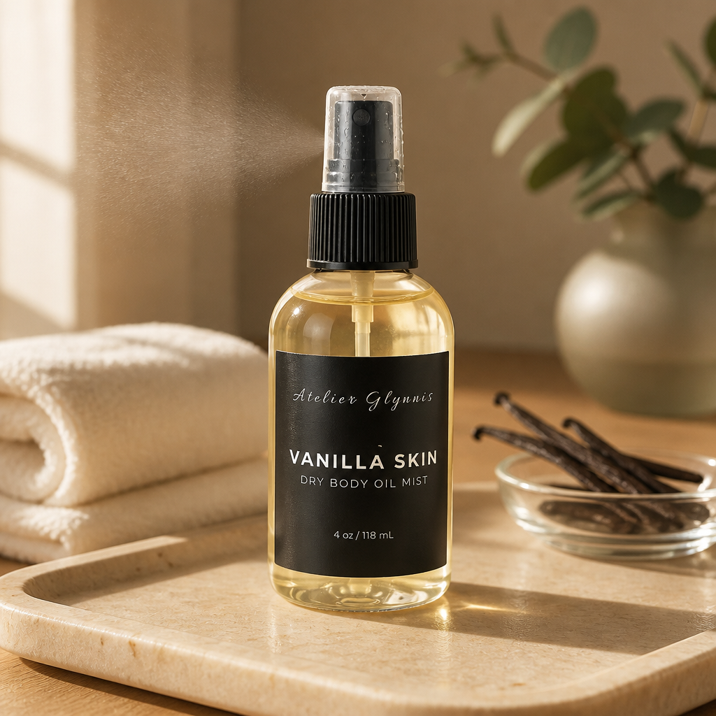 Vanilla Skin – 4 oz Dry Body Oil Mist