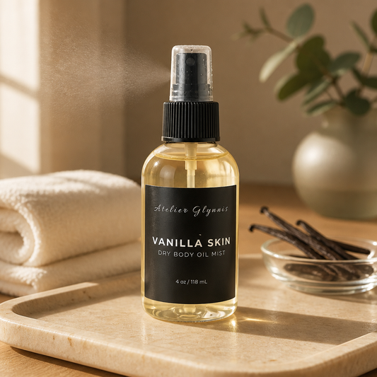 Vanilla Skin – 4 oz Dry Body Oil Mist