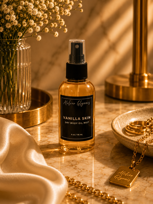 Vanilla Skin – 4 oz Dry Body Oil Mist